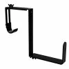 Vigoro Adjustable Window Planter Box Single Metal Bracket -VIGORO Sales black metal vigoro plant hangers 51472 64 1000