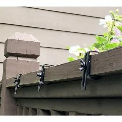 Vigoro Adjustable Window Planter Box Single Metal Bracket -VIGORO Sales black metal vigoro plant hangers 51472 fa 1000
