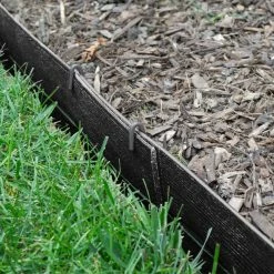 Vigoro 20 ft. Premium Black Composite Edging -VIGORO Sales black vigoro brick edging 903002vg 4f 1000