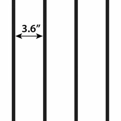 Vigoro Beaumont No Dig 40.4 in. H x 53.7 in. W Black Steel Decorative Fence Gate 16 Vigoro Beaumont No Dig 40.4 in. H x 53.7 in. W Black Steel Decorative Fence Gate -VIGORO Sales black vigoro garden fencing 860343 40 1000