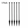 Vigoro Empire/Westbrook 41 in. x 2.3 in. x 2.3 in. Black Steel Fence Post (5-Pack) -VIGORO Sales black vigoro garden fencing 860398 5pk 64 1000