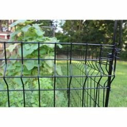Vigoro 56 in. H Steel Multi-Purpose Black Fence Post (7-Pack) -VIGORO Sales black vigoro garden fencing 860428 7pk fa 1000