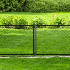 Vigoro 37.3 in. H x 51 in. W Steel Diamond Mesh Garden Fence Panel 25 Vigoro 37.3 in. H x 51 in. W Steel Diamond Mesh Garden Fence Panel -VIGORO Sales black vigoro garden fencing 860640 44 1000
