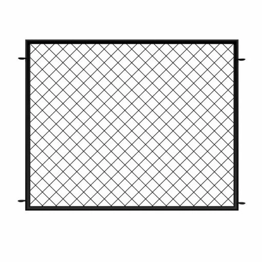Vigoro 37.3 in. H x 51 in. W Steel Diamond Mesh Garden Fence Panel -VIGORO Sales black vigoro garden fencing 860640 64 1000