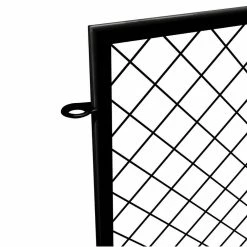 Vigoro 37.3 in. H x 51 in. W Steel Diamond Mesh Garden Fence Panel 21 Vigoro 37.3 in. H x 51 in. W Steel Diamond Mesh Garden Fence Panel -VIGORO Sales black vigoro garden fencing 860640 77 1000
