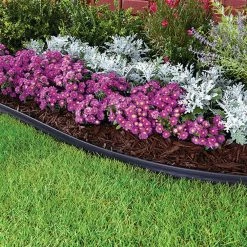 Vigoro 60 ft. No-Dig Landscape Plastic Edging Kit 20 Vigoro 60 ft. No-Dig Landscape Plastic Edging Kit -VIGORO Sales black vigoro plastic edging 3001 60hd 3 4f 1000