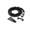 Vigoro 20 ft. x 2.25 in. Black Scalloped Polyethylene No-Dig Edging -VIGORO Sales black vigoro plastic edging 3011 20hd 5 64 1000