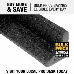 Vigoro EcoBorder 4 ft. Black Rubber Landscape Edging (48-Count/Pallet) -VIGORO Sales black vigoro rubber edging ecobrd bl 48 77 1000