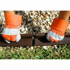 Vigoro EcoBorder 4 ft. Black Rubber Landscape Edging (6-Pack) -VIGORO Sales black vigoro rubber edging ecobrd blk 6pk a0 1000