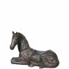 SULLIVANS Brown Resin Horse Planter
