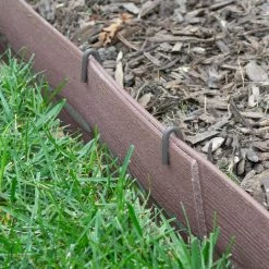 Vigoro 20 ft. Premium Brown Composite Edging -VIGORO Sales brown vigoro brick edging 903001vg 66 1000