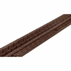 Vigoro 4 ft. Brown No-Dig Rubber Landscape Edging (6-Pack) -VIGORO Sales brown vigoro rubber edging dcbfe4bn6 77 1000
