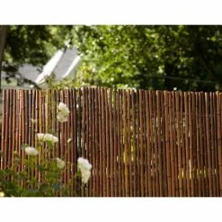 Vigoro 6 ft. x 8 ft. Caramel Brown Full Round Bamboo Fence 9 Vigoro 6 ft. x 8 ft. Caramel Brown Full Round Bamboo Fence -VIGORO Sales caramel brown vigoro garden fencing 4477411 c3 1000