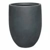 KANTE 21.7 in. Tall Charcoal Lightweight Concrete Round Outdoor Planter -VIGORO Sales charcoal kante plant pots rc0066a c60121 64 1000