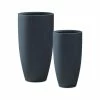 KANTE 31.4" and 23.6"H Charcoal Finish Concrete Tall Planters (Set of 2), Large Outdoor Indoor w/Drainage Hole & Rubber Plug 1 KANTE 31.4" and 23.6"H Charcoal Finish Concrete Tall Planters (Set of 2), Large Outdoor Indoor w/Drainage Hole & Rubber Plug -VIGORO Sales charcoal kante plant pots rc0099ab c60121 64 1000