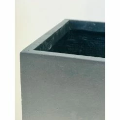 KANTE 26.8 in. Tall Charcoal Lightweight Concrete Modern Long and High Rectangle Planter 16 KANTE 26.8 in. Tall Charcoal Lightweight Concrete Modern Long and High Rectangle Planter -VIGORO Sales charcoal kante plant pots rf0111a c60121 fa 1000