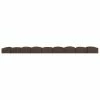 Vigoro Roman Stone 48 in. Rubber Garden Edging Earth (Pack of 2) -VIGORO Sales earth vigoro rubber edging mt5001789cm 64 1000