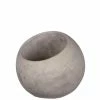 SULLIVANS Gray Cement Ball Planter -VIGORO Sales gray sullivans plant pots cmt1105 64 1000