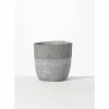 SULLIVANS Gray Cement Pot -VIGORO Sales gray sullivans plant pots cmt1186 64 1000