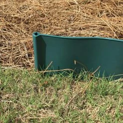 Vigoro 2 ft. W x 0.25 in. L Green Plastic Easy Edging 12 Vigoro 2 ft. W x 0.25 in. L Green Plastic Easy Edging -VIGORO Sales green vigoro plastic edging 51034 1f 1000