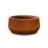 KANTE 16 in. Dia. Round Iron Oxide Concrete Bowl Planter, Outdoor Indoor Large Planter Pot with Drainage Hole -VIGORO Sales iron oxide kante plant pots rc0051b c80621 64 1000