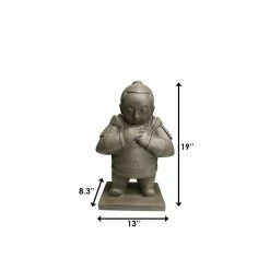 KANTE 19 in. H Sculpting Clay Lightweight Concrete/Fiberglass Indoor Outdoor Praying Standing Warrior Statue 12 KANTE 19 in. H Sculpting Clay Lightweight Concrete/Fiberglass Indoor Outdoor Praying Standing Warrior Statue -VIGORO Sales kante garden statues ospd0010a c70041 44 1000