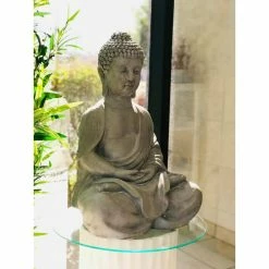 KANTE Lightweight Sitting Meditating Buddha Zen Indoor -VIGORO Sales kante garden statues r141006 c80021 1f 1000