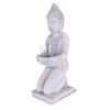 KANTE 12.8 in. H Gray Cement Buddha Tealight Candle Holder Garden Statue Ornament -VIGORO Sales kante garden statues sx20200173 64 1000