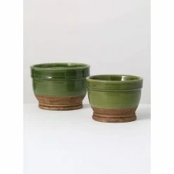 SULLIVANS Multi-Color Ceramic Planter (Set of 2) -VIGORO Sales multicolor sullivans plant pots cm2925 4f 1000