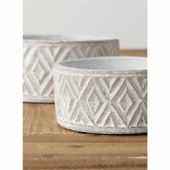 SULLIVANS Multi-Color Cement Planter (Set of 2) 9 SULLIVANS Multi-Color Cement Planter (Set of 2) -VIGORO Sales multicolor sullivans plant pots cmt1184 1f 1000