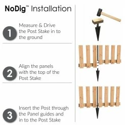 Vigoro 37.1 in. H x 45.35 in. W Cedar Garden Fence Panel 19 Vigoro 37.1 in. H x 45.35 in. W Cedar Garden Fence Panel -VIGORO Sales natural cedar wood vigoro garden fencing 860664 a0 1000