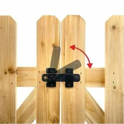 Vigoro 37.1 in. H x 48.3 in. W Cedar Garden Fence Gate -VIGORO Sales natural cedar wood vigoro garden fencing 860671 40 1000