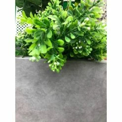 KANTE Set of 3 Lightweight Modern Square Outdoor Planters, 16 in., 12 in. and 10 in. Tall, Natural Concrete -VIGORO Sales natural concrete kante plant pots rf0001abcc80021 44 1000