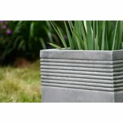 KANTE Small 15 in. Tall Natural Lightweight Concrete Modern Square Outdoor Planter 27 KANTE Small 15 in. Tall Natural Lightweight Concrete Modern Square Outdoor Planter -VIGORO Sales natural concrete kante plant pots rf0128b c80021 44 1000