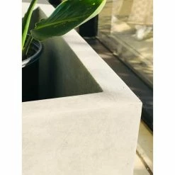 KANTE 37.4 in. L Natural Lightweight Concrete Modern Square Outdoor Planter 9 KANTE 37.4 in. L Natural Lightweight Concrete Modern Square Outdoor Planter -VIGORO Sales natural concrete kante plant pots rf0151a c80021 4f 1000