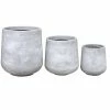 KANTE 17.3 in. Tall Natural Lightweight Concrete Footed Tulip Outdoor Round Planter (Set of 3) -VIGORO Sales natural kante plant pots rf2015022bcd c80021 64 1000
