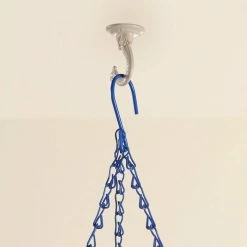 Vigoro 1.75 in. x 1.5 in. x 2.25 in. White Metal Large Ceiling Hook -VIGORO Sales powder coating vigoro plant hangers 542229 1d 1000