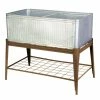 Vigoro Vintage Steel Stand Up Garden Planter with Stand 1 Vigoro Vintage Steel Stand Up Garden Planter with Stand -VIGORO Sales rust and galvanized vigoro elevated garden beds 82231hd 64 1000