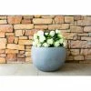 KANTE 12 in. W Round Slate Gray Concrete/Fiberglass Indoor Outdoor Modern Seamless Bowl Planter -VIGORO Sales slate gray kante plant pots osc0049a c60611 64 1000