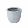 KANTE 12 in. Tall Slate Gray Lightweight Concrete Round Modern Outdoor Planter -VIGORO Sales slate gray kante plant pots rc0050b c60611 64 1000