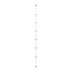 Vigoro 8 ft. Stainless Steel Wire Rope Plant Trellis