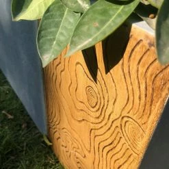 KANTE 31 in. L Rectangular Timber Ridge Concrete/Fiberglass Indoor Outdoor Elegant Long Planter -VIGORO Sales timber ridge kante plant pots osf0219b c80811 fa 1000