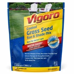 Vigoro 7 lbs. Sun and Shade Grass Seed Mix with Water Saver Seed Coating