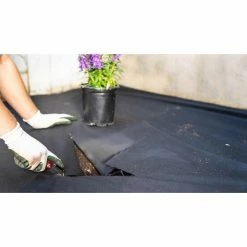 Vigoro 4 ft. x 100 ft. Weed Barrier Landscape Fabric -VIGORO Sales vigoro landscape fabric nmv04100b 77 1000