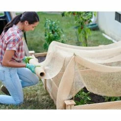Vigoro 3 ft. x 24 ft. 100% Natural Burlap Landscape Fabric (2-Pack) 17 Vigoro 3 ft. x 24 ft. 100% Natural Burlap Landscape Fabric (2-Pack) -VIGORO Sales vigoro landscape fabric nmvb0324 2pk 77 1000