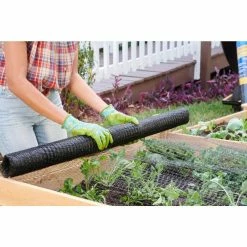 Vigoro 14 ft. x 14 ft. Polypropylene Bird Block Netting and Barrier -VIGORO Sales vigoro landscape fabric nmvbb1414 77 1000