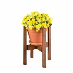 Vigoro Wood Open Frame Plant Stand -VIGORO Sales vigoro plant stands 710129910 44 1000