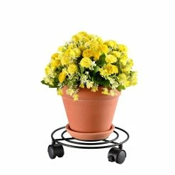Vigoro 10 in. OPP Metal Wire Plant Caddy -VIGORO Sales vigoro planter caddies 710266500 44 1000