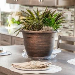 Vigoro 14 in. Heavy Duty Plant Saucer -VIGORO Sales vigoro planter saucers sp14vg 1f 1000