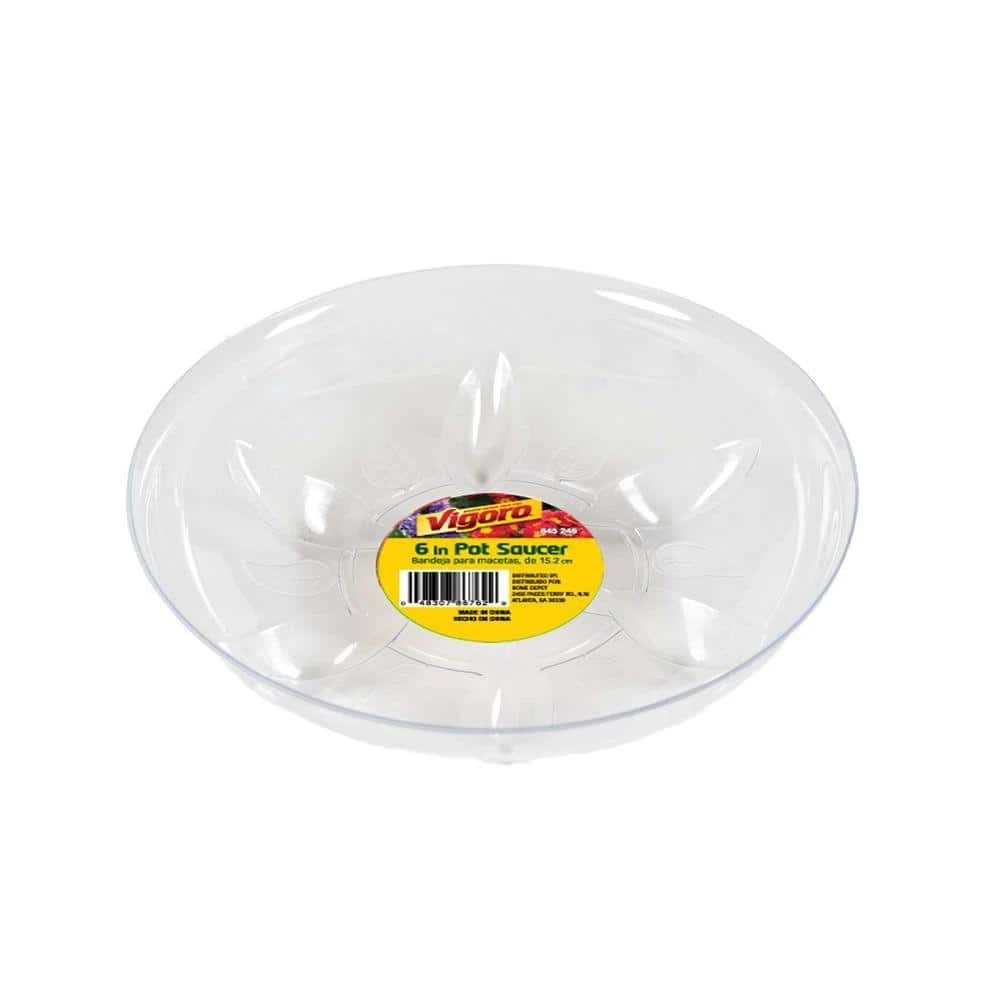 Vigoro 6 in. Heavy Duty Plant Saucer 3 Vigoro 6 in. Heavy Duty Plant Saucer